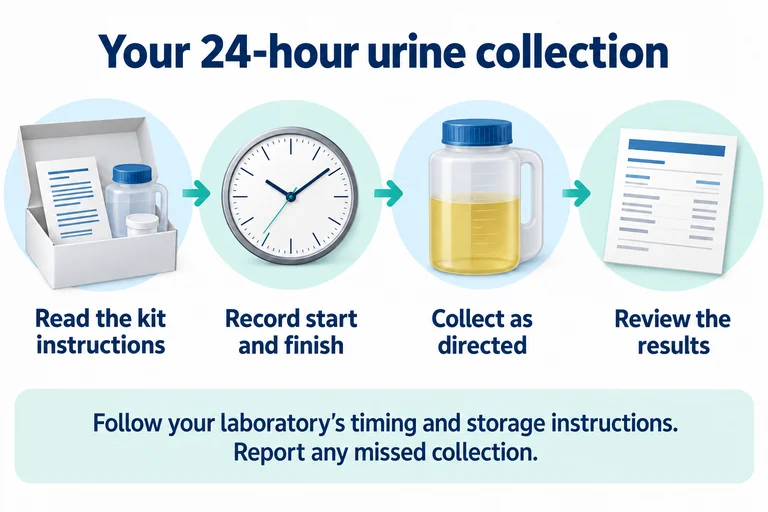 Your 24-hour urine collection