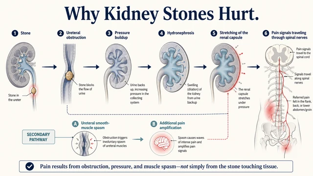 Why stones hurt