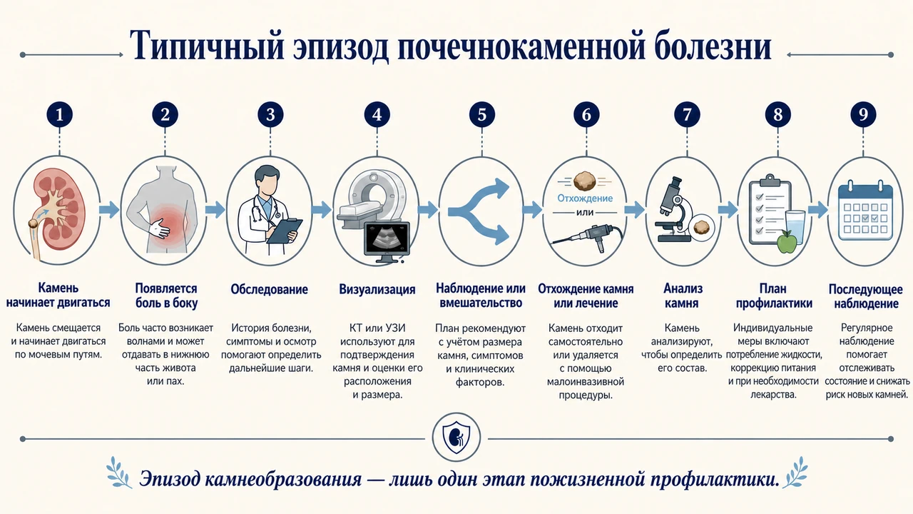 После обращения в больницу