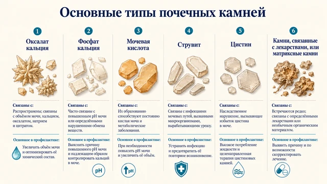 Виды камней