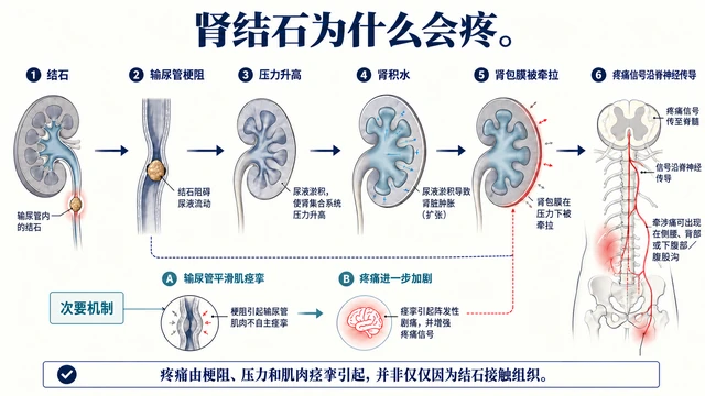 结石为什么疼